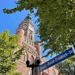 아파트 Mit Grosser Dachterrasse Im Herzen Greifswalds 그라이프스발트