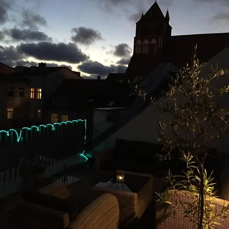 Mit Grosser Dachterrasse Im Herzen Greifswalds * Greifswald