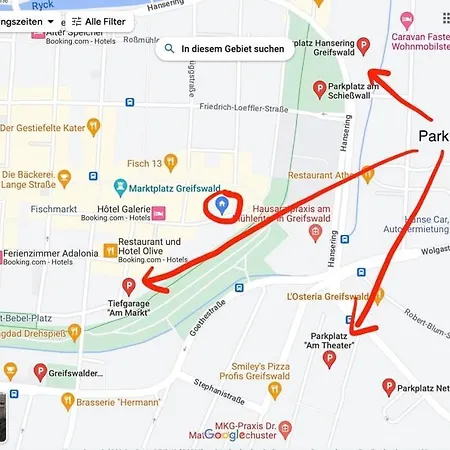 Apartament Mit Grosser Dachterrasse Im Herzen Greifswalds Greifswald